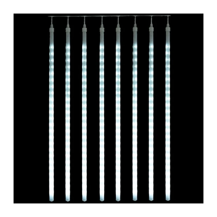 Magiczne sople LED 48LEDx8 3,5 m 8000K biała zimna IP44