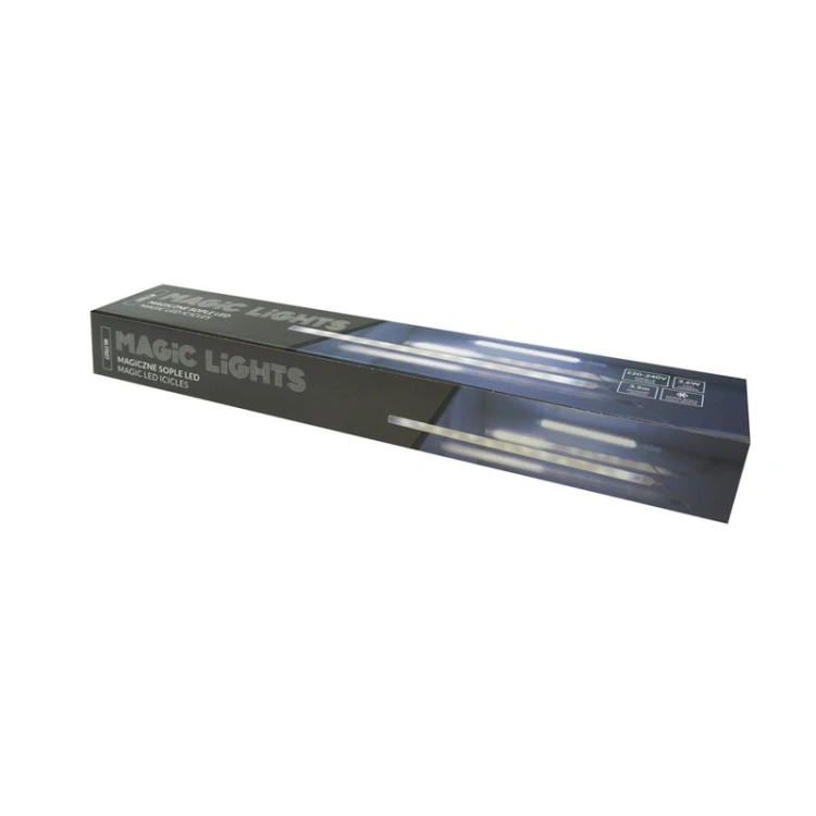 Kurtyna sople LED 48LEDx8 IP44 biała zimna