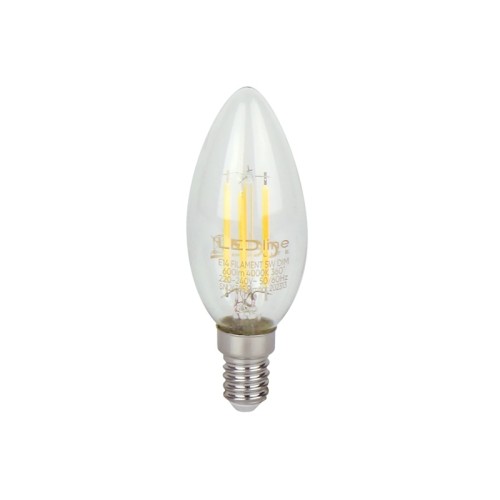 Żarówka LED line LITE E14 5W C35 4000K Filament ściemnialna
