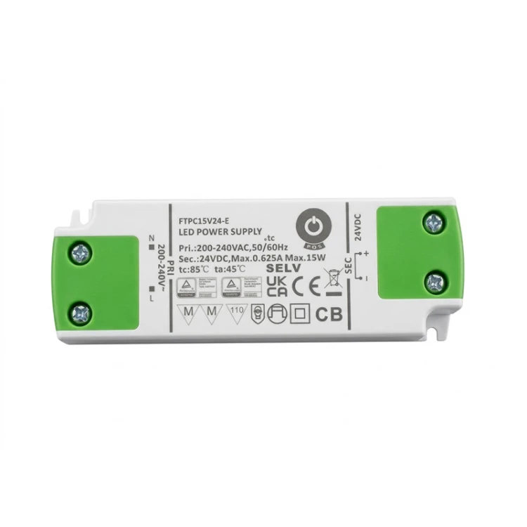 Zasilacz LED 15W 12V 1,25A meblowy POS Power
