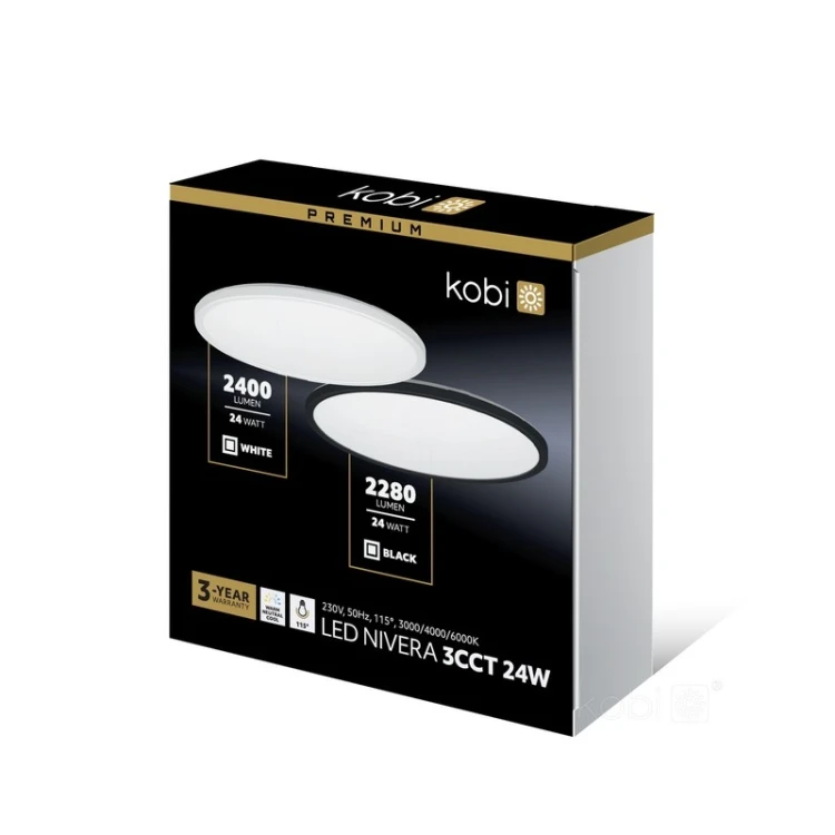 Plafon NIVERA CIRCLE Premium 24W z regulacją barwy