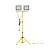 Zestaw statyw budowlany + 2x naświetlacz LED 100W TIGRA TRIPOD