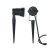 Lampa ogrodowa wbijana 5W 3000K IP65 reflektor BLAKE czarna