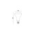 Żarówka LED E14 R50 3000K do lamp i opraw