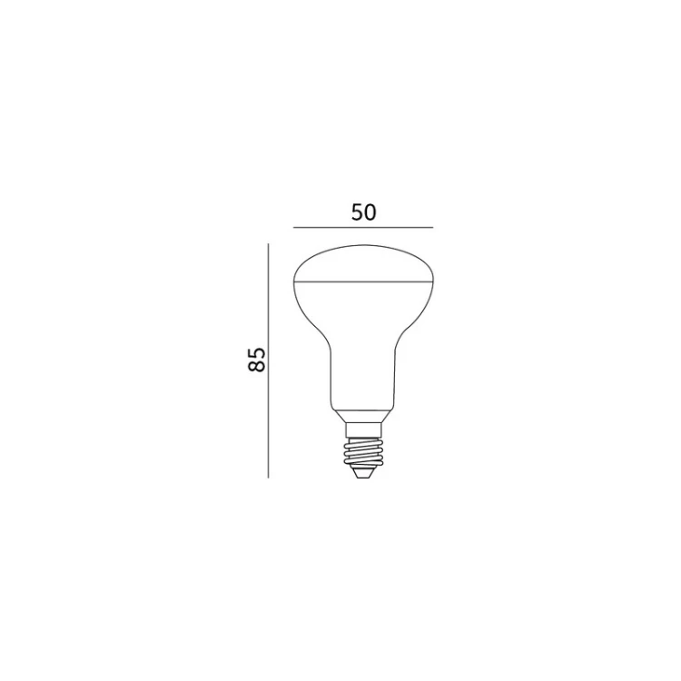 Żarówka LED E14 R50 3000K do lamp i opraw
