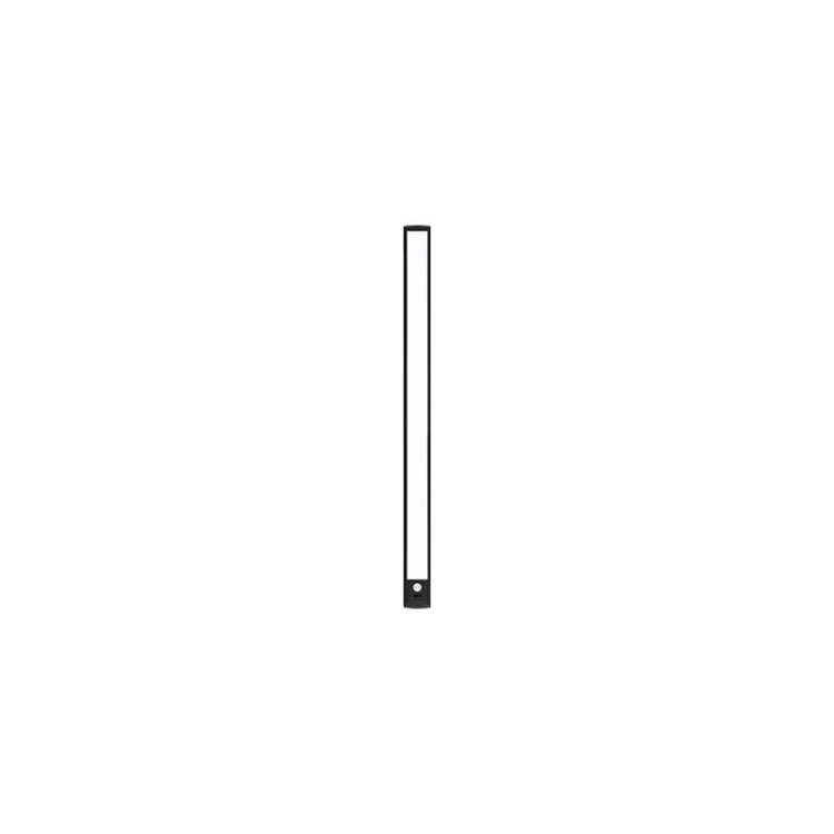 Czarna lampka podszafkowa KUMO USB 60 cm neutralna