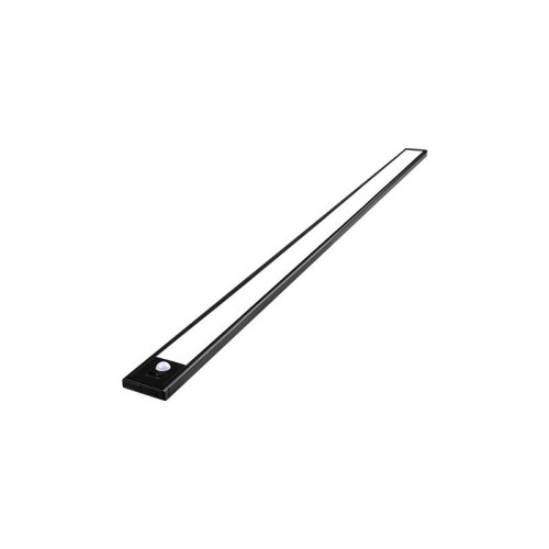 Lampa LED podszafkowa KUMO 5W 80 cm czarna z czujnikiem