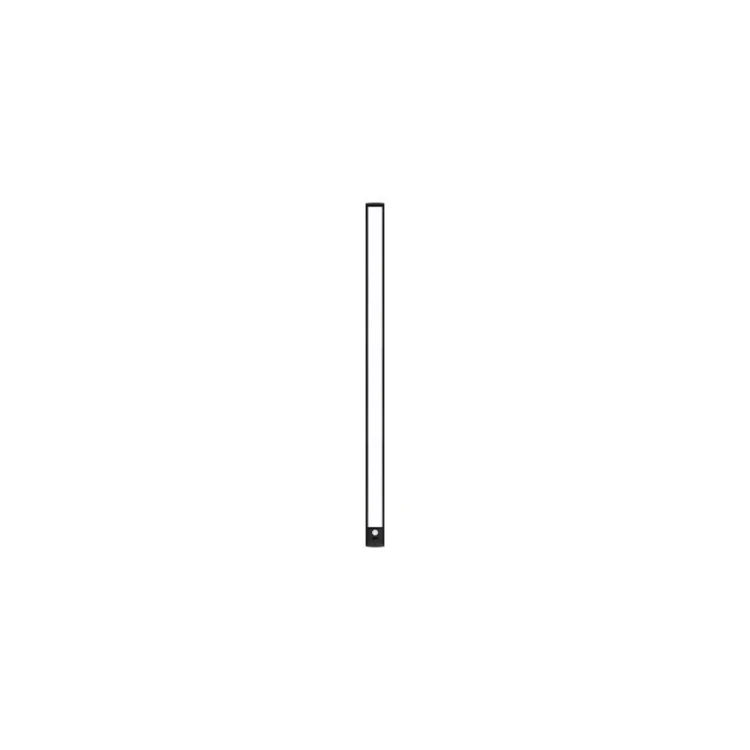 Czarna lampka podszafkowa KUMO USB 80 cm neutralna