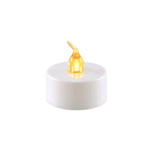 Świeczka LED tealight 4cm 2000K 3xAG10 płomyk - 24szt