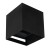 Kinkiet zewnętrzny LED line LITE CUBE G9 IP65 czarny