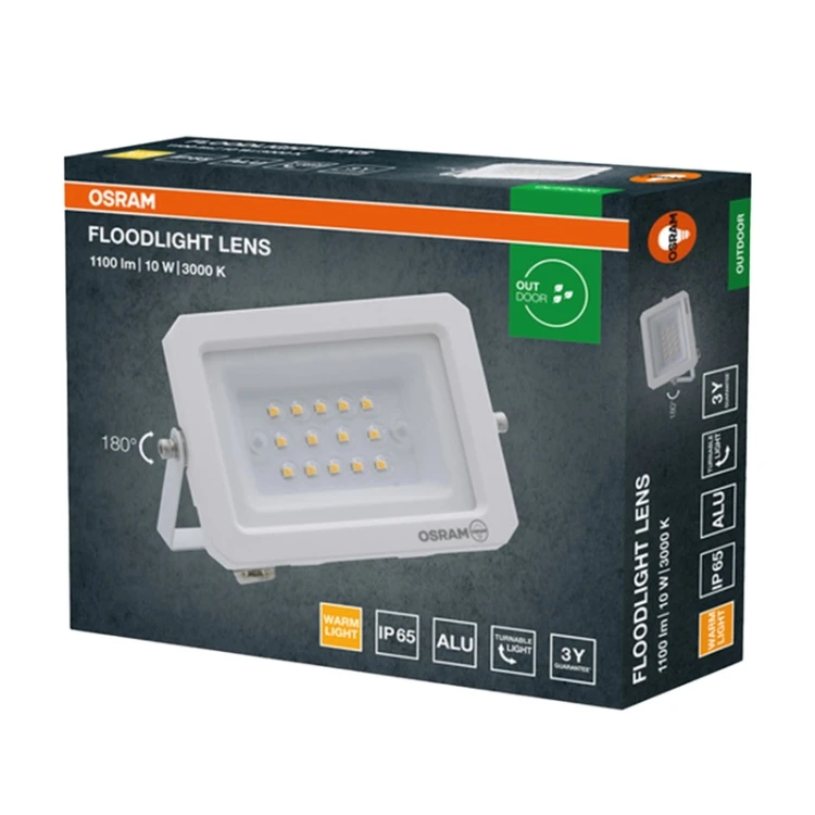 Naświetlacz zewnętrzny LED 10W IP65 biały