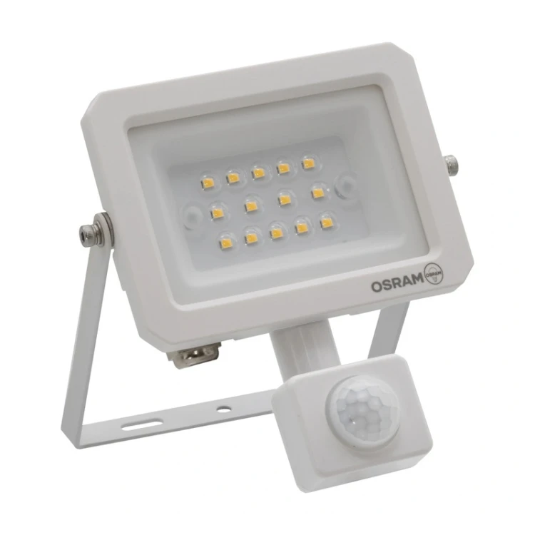 Lampa LED Lens 10W IP65 3000K z sensorem