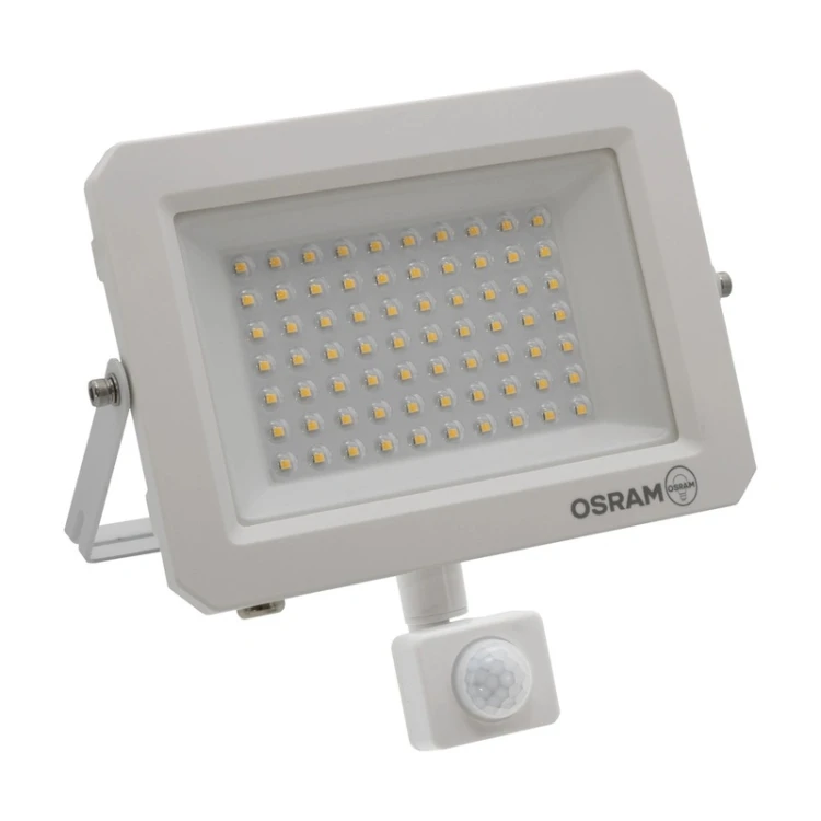 Lampa LED Lens 50W IP65 3000K z sensorem