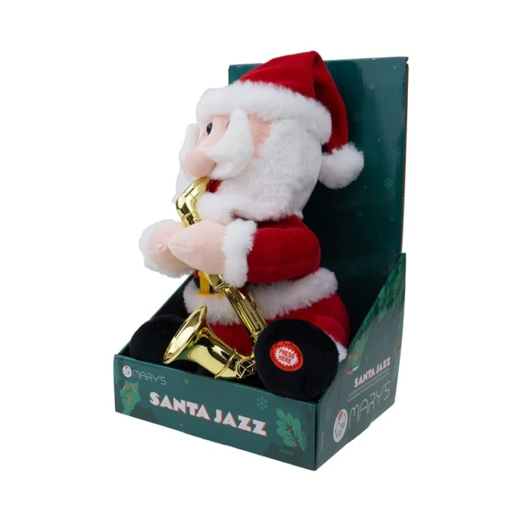 Santa Jazz MARY'S figurka bożonarodzeniowa na baterie