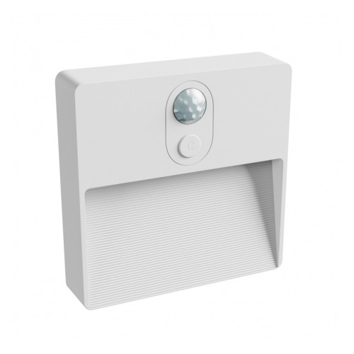 Lampka nocna LED RGBW+DIM PIR z czujnikiem i akumulatorem USB-C - 2 szt.