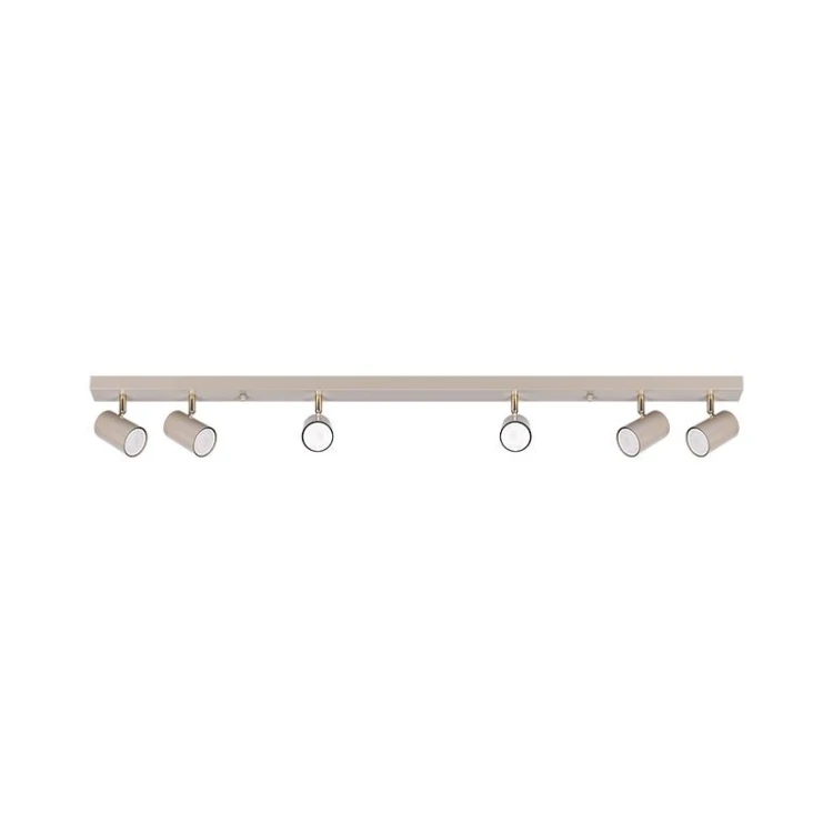 Lampa ścienna RICHI 6xGU10 beż + złoty