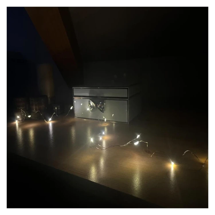 Lampki LED na druciku do stroików i ozdób świątecznych