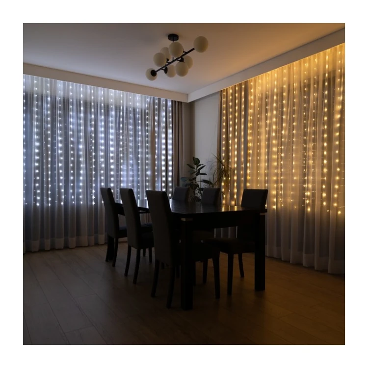 Magiczna kurtyna LED 600 diod 3x3 m CCT IP65