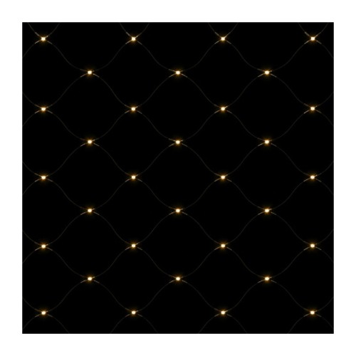 Magiczna siatka LED 160 diod 2x2 m biała ciepła IP44