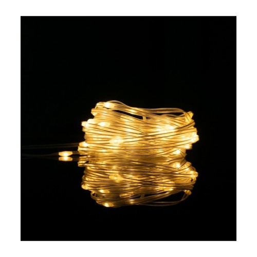 Magiczne lampki LED 100 diod 10 m biała ciepła USB-A 5V