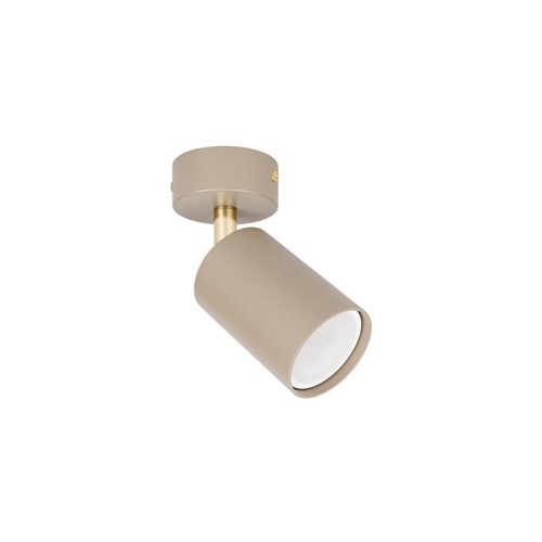 Lampa ścienna BARDO I GU10 beż + złoty
