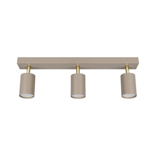 Lampa ścienna BARDO III 3xGU10 beż + złoty