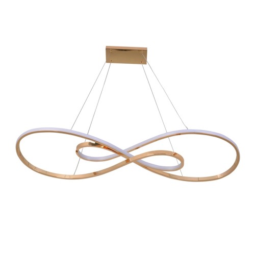 Lampa wisząca ZUMBA LED 50W 230V 4000K złota