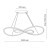 Elegancka lampa BALI-12 74 cm beżowo-złota do wnętrz modern classic