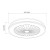 Plafon ZAMBIA 24W 3CCT+RGB z pilotem do salonu i sypialni