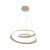 Lampa wisząca CASHMERE TWIST LED 75W 230V 4000K biała