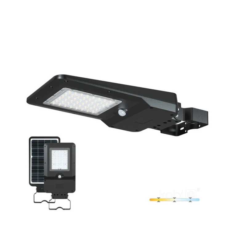 Lampa uliczna solarna LED STREET 20W 3CCT IP65 z czujnikiem