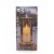 Znicz szklany Glamour Cortina lampion złoty 27,5 cm - opakowanie