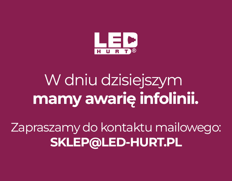 awaria LED-HURT.PL - hurtownia led, żarówki led, taśmy led i inne...