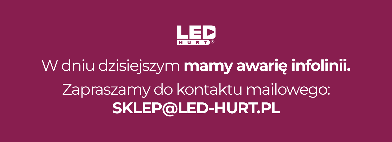 awaria LED-HURT.PL - hurtownia led, żarówki led, taśmy led i inne...
