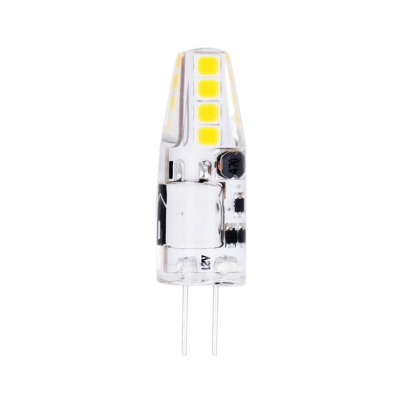 Żarówka LED G4 2W 12V biała ciepła 3000K | G4 12V / Żarówki LED - LED ...