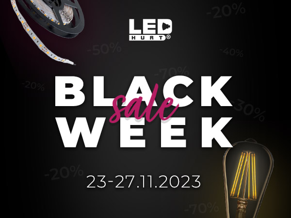 Black Friday w LED-HURT: Odkryj wyjątkowe propozycje w wyprzedaży na led-hurt.pl